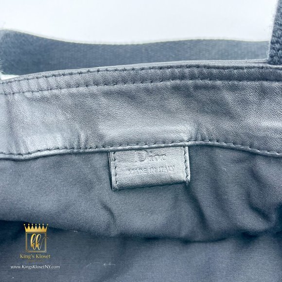 DIOR MEN'S LEATHER MESSENGER BAG - Picture 8 of 14